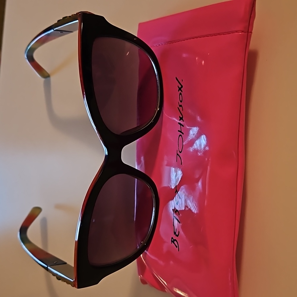 Betsy Johnson colorful sunglasses
